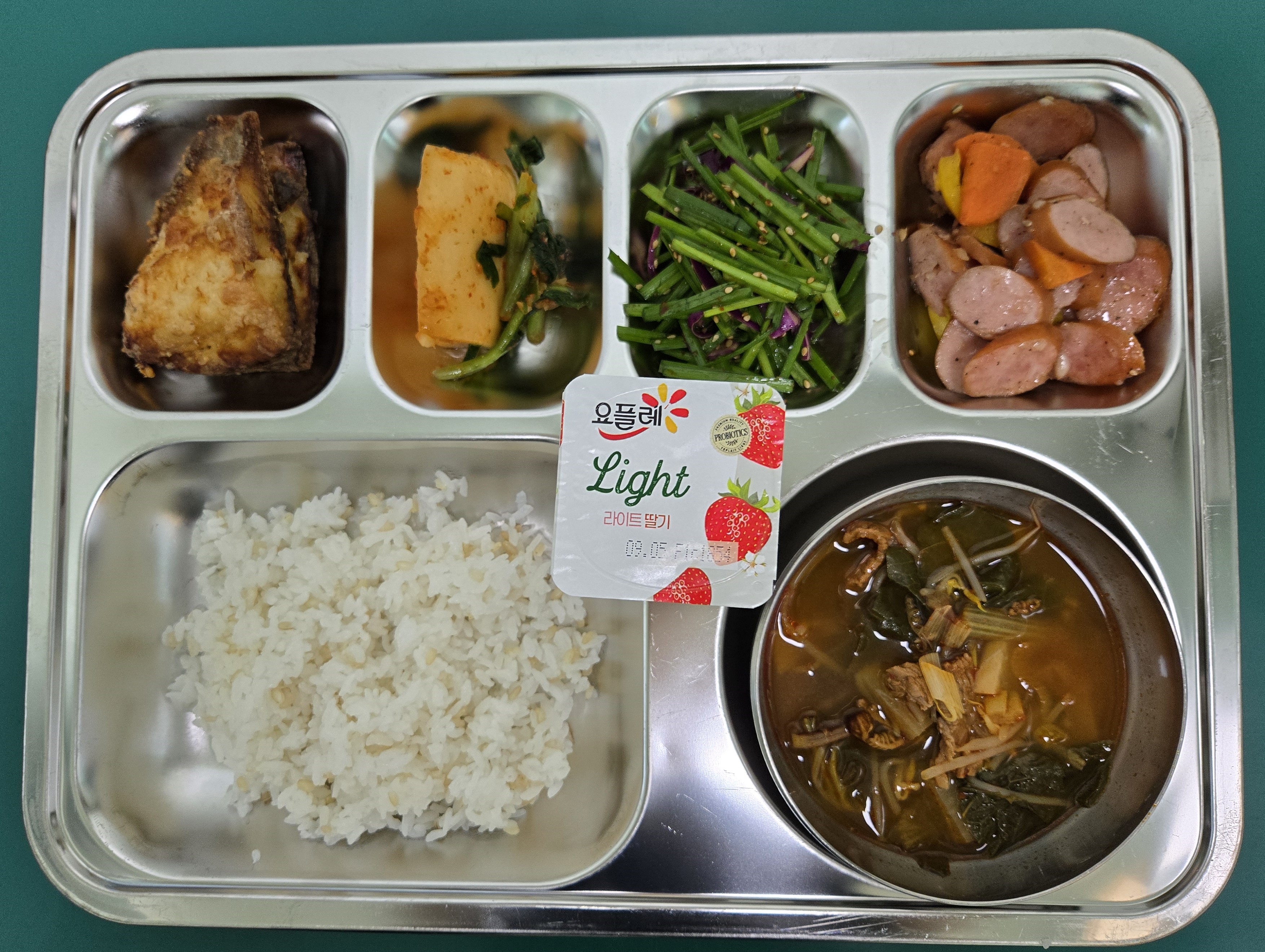 8월 19일 급식 사진